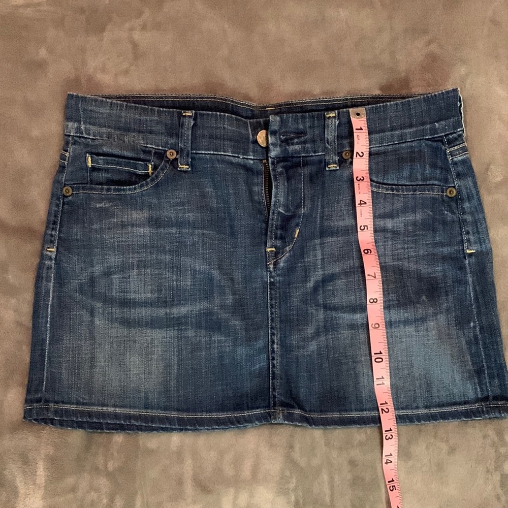 Denim mini